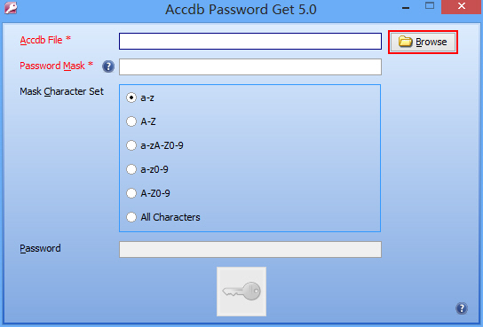 Accdb Password Get screen shot